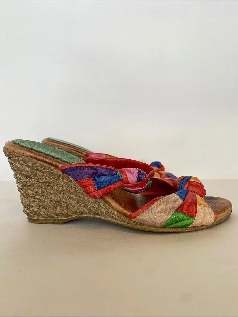 The Art Company Multicolor Wedge Sandals